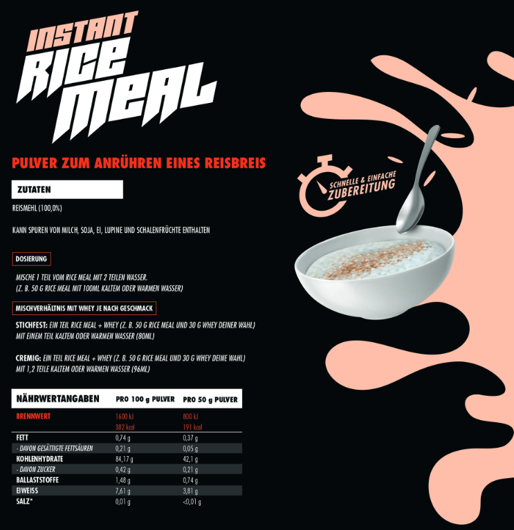 Big Zone Instant Rice Meal 3000g