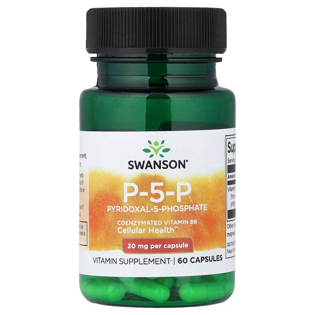Swanson P-5-P Vitamin B6 - 60 Kapseln