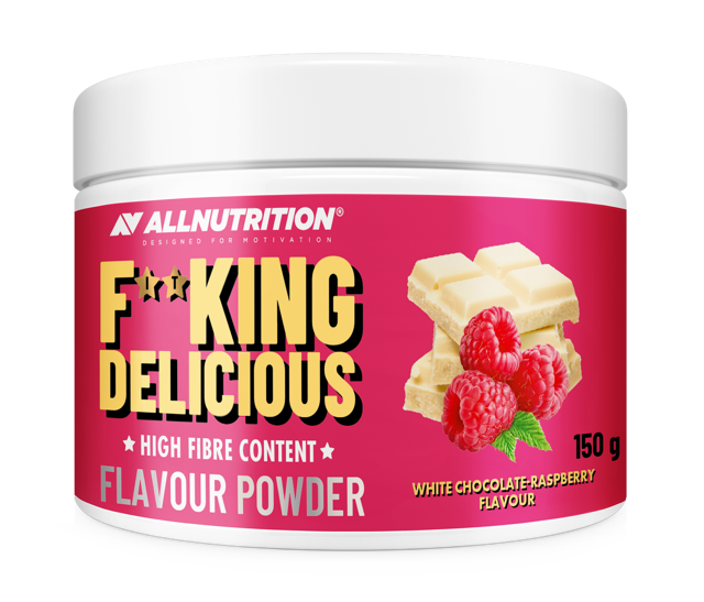 All Nutrition F**king Delicious Flavour Powder White Chocolate Raspberry 150g