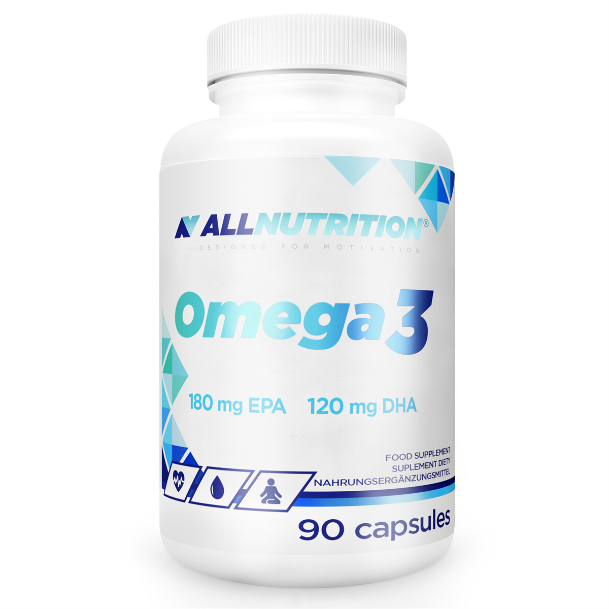 All Nutrition Omega 3 - 90 Kapseln