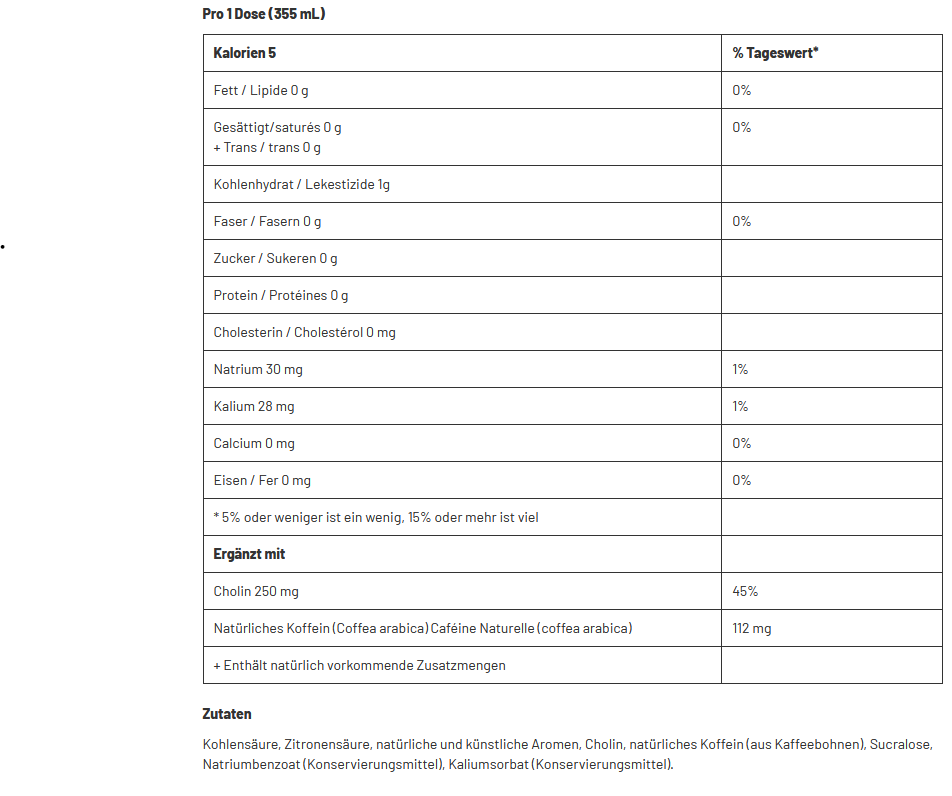 CBUM Energy Peach Mango 330ml
