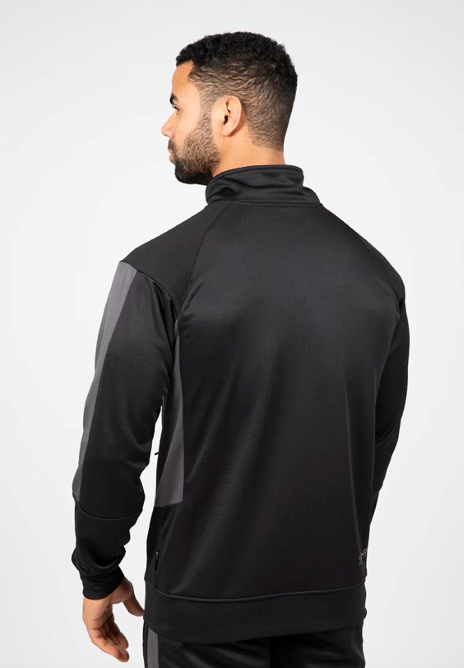 Gorilla Wear Devon Trainigsjacke - Schwarz/Grau