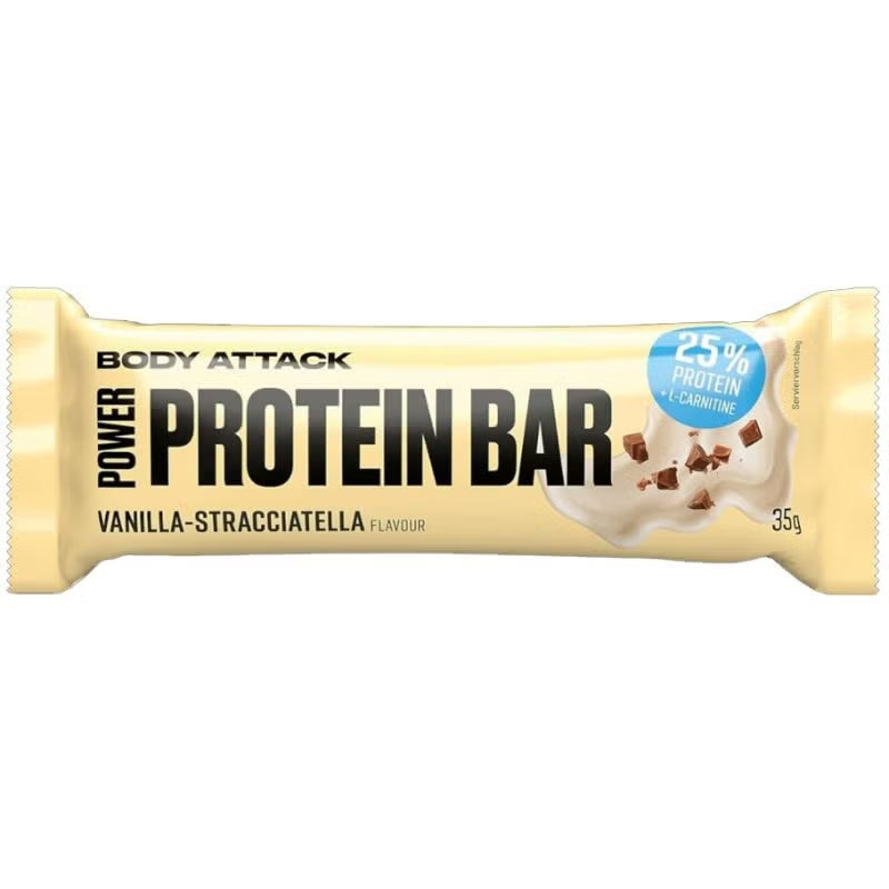 Body Attack Power Protein Bar - Vanille Straciatella