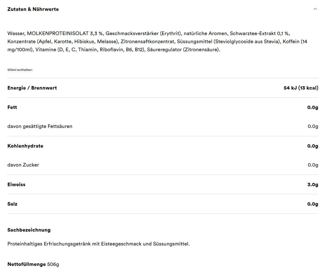 Emmi High Protein Water Boost - 500ml