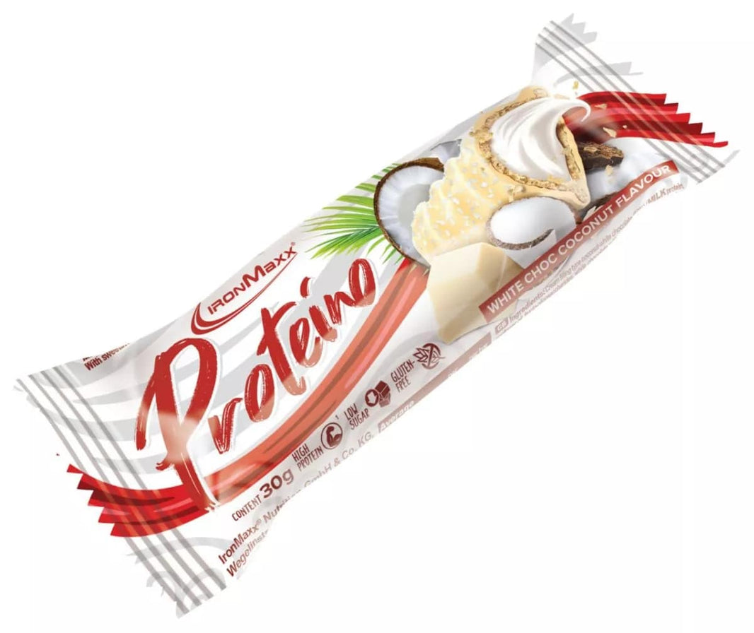IronMaxx Proteino Protein Bar - White Choc Coconut