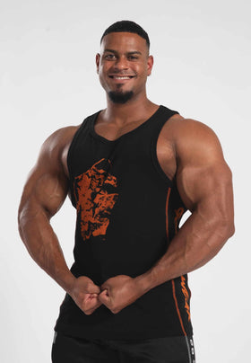 Gorilla Wear Monterey Tank Top - Schwarz/Orange