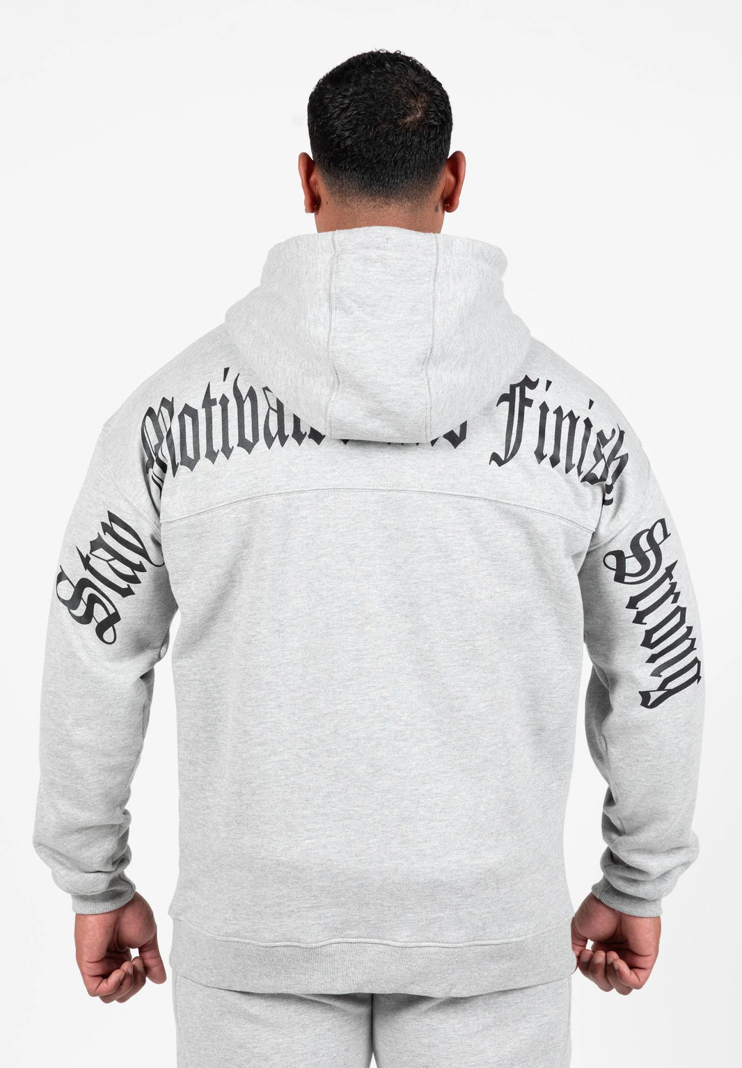 Gorilla Wear Utah Zipped Hoodie - Grau