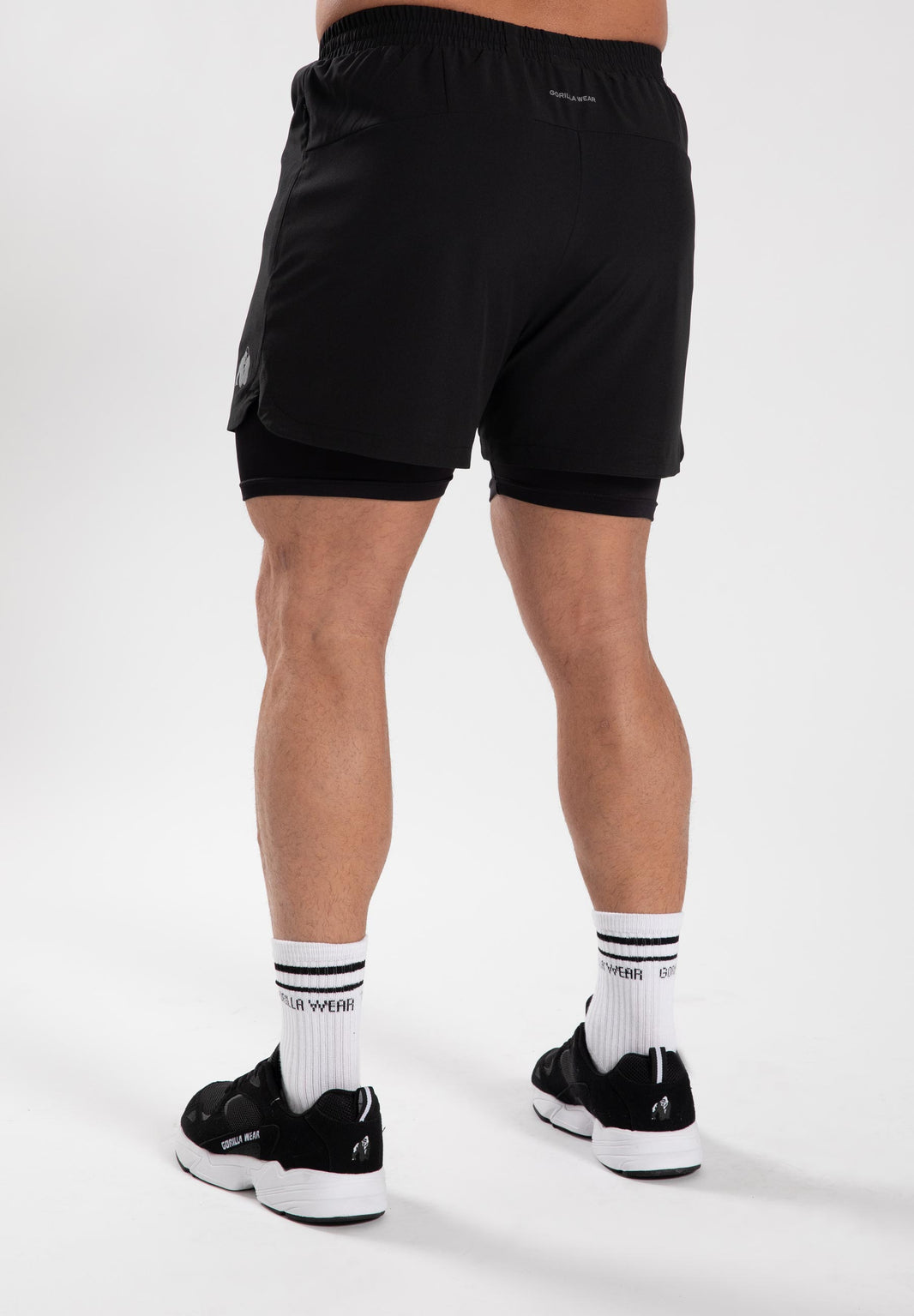 Gorilla Wear Cortez 2-in-1 Shorts - Schwarz