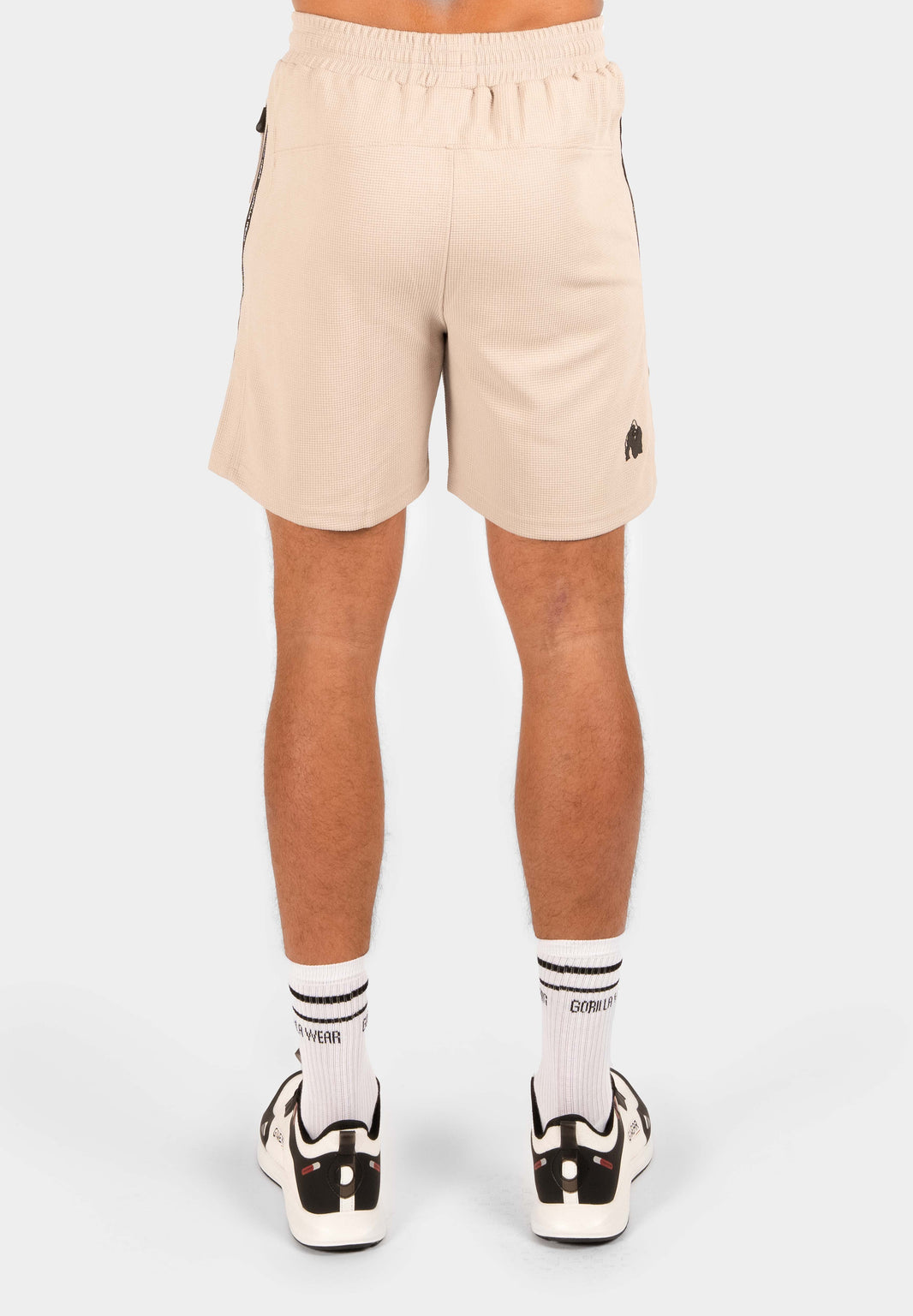 Gorilla Wear Harvey Track Shorts - Beige