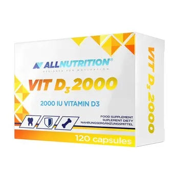 All Nutrition Vit D3 2000 - 120 Kapseln