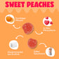 Ahead Sweet Peaches Fruchtgummis 50g