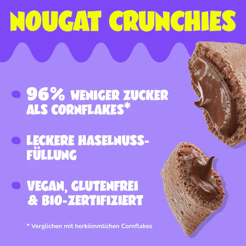 Ahead Nougat Crunchies Cerealien 250g