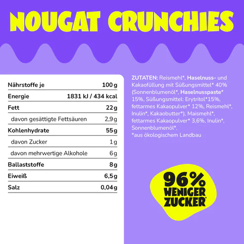 Ahead Nougat Crunchies Cerealien 250g