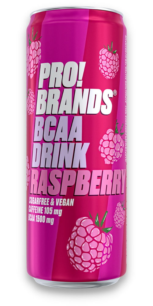 Pro!Brands BCAA Drink Raspberry 330ml