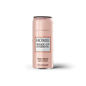 Homie Wake Up Synbiotic - Pink Grapefruit