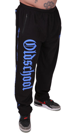 Oldschool Bodybuilding Switzerland Hardcore Pants - Schwarz/Blau