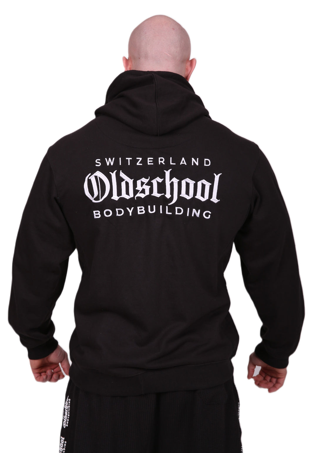 Oldschool Bodybuilding Switzerland True Hoodie - Schwarz