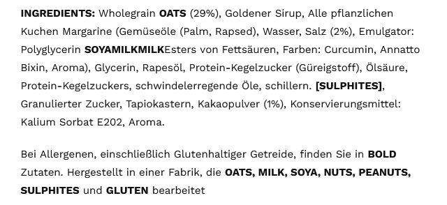 Uncle Jacks Protein Flapjack - Golden Syrup