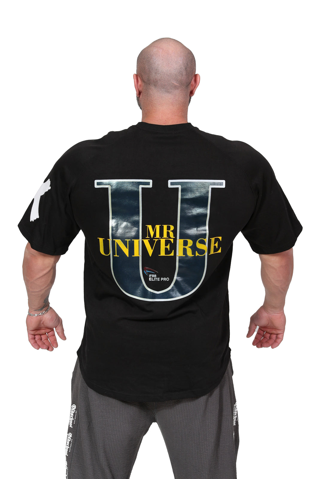 Mr Universe Oversize Tee Schwarz