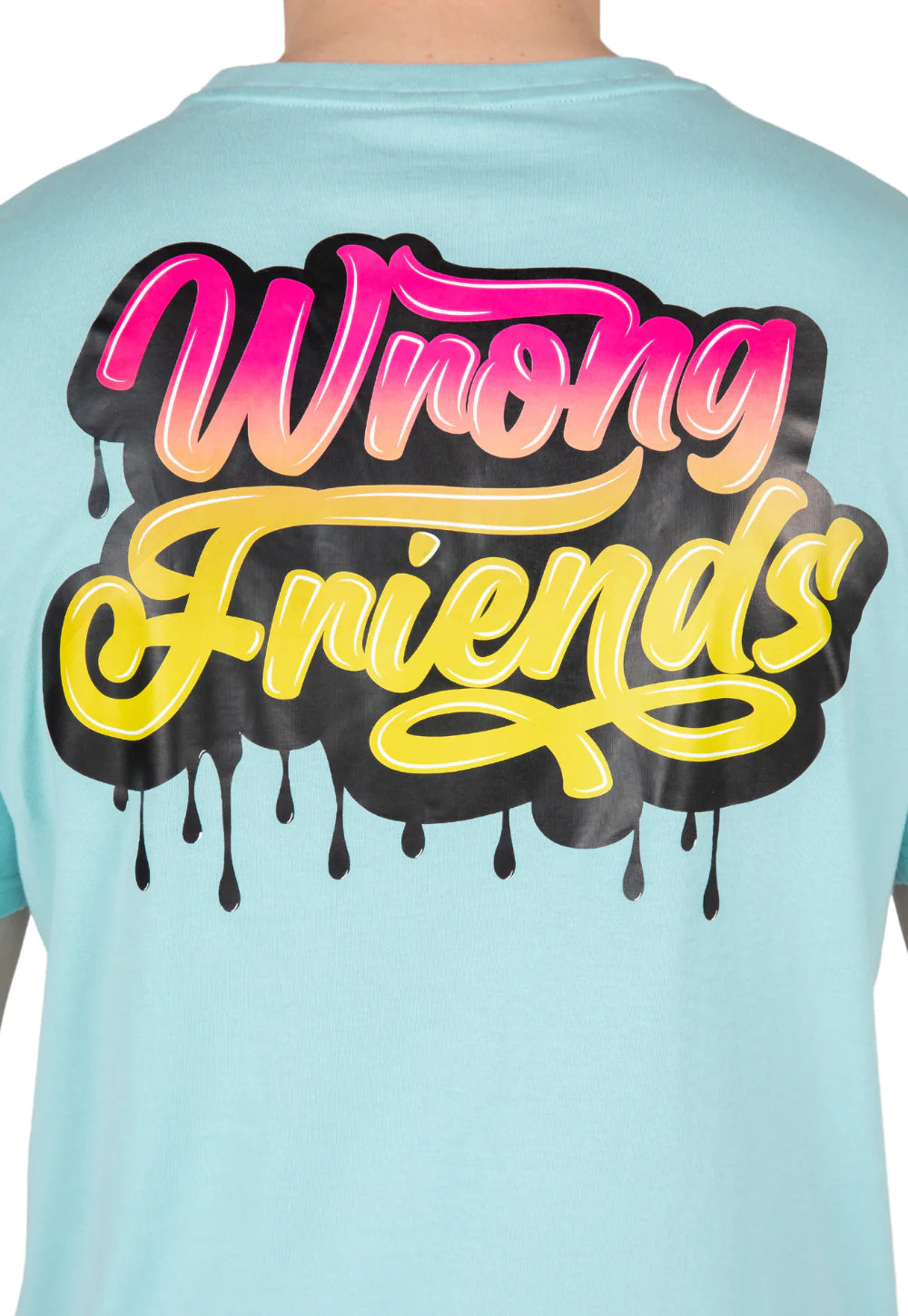 Wrong Friends Nerja T-Shirt - Blau