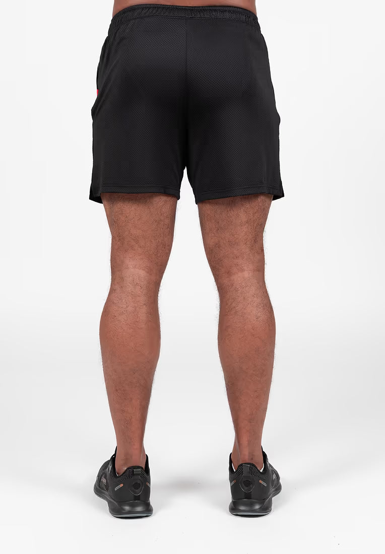 Gorilla Wear Miles Mesh Shorts - Schwarz