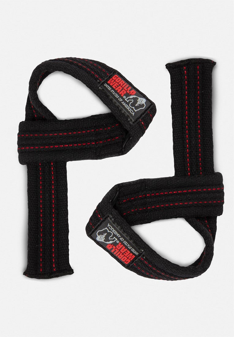 Gorilla Wear Hardcore Lifting Straps - Schwarz