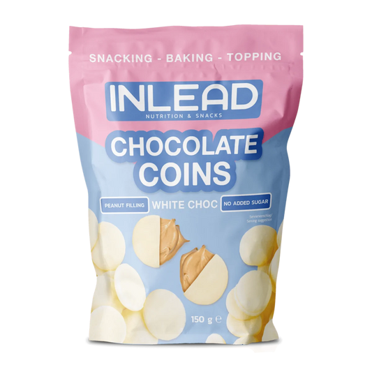 Inlead Chocolate Coins Weisse Schokolade - 150g
