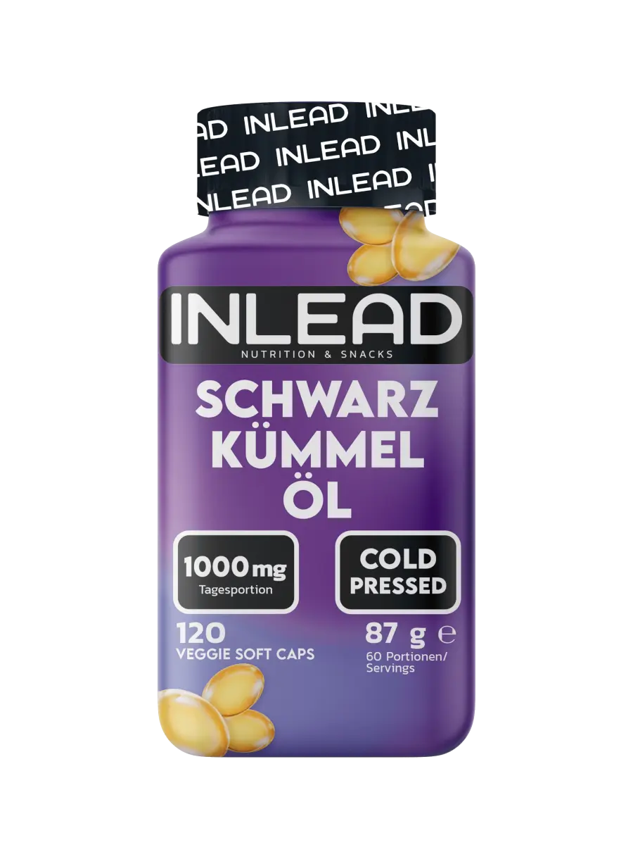 Inlead Schwarzkümmelöl - 120 Kapseln