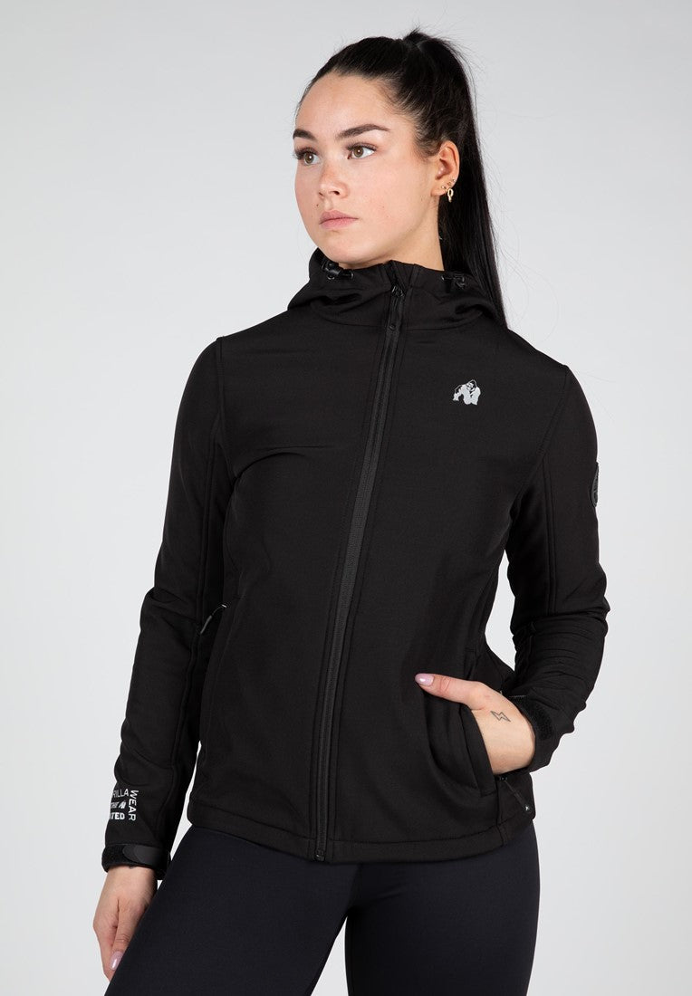 Gorilla Wear Mina Softshell Jacke - Schwarz