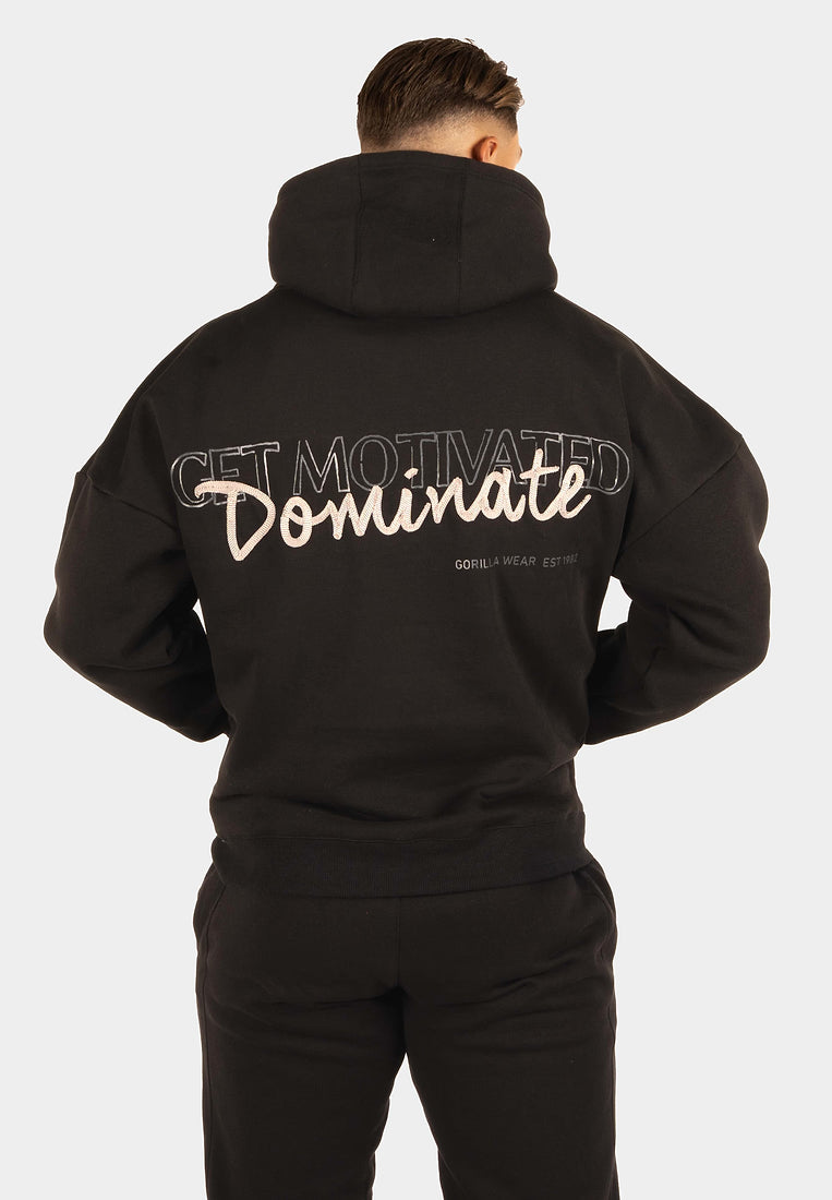 Gorilla Wear Jordan Oversized Hoodie - Schwarz