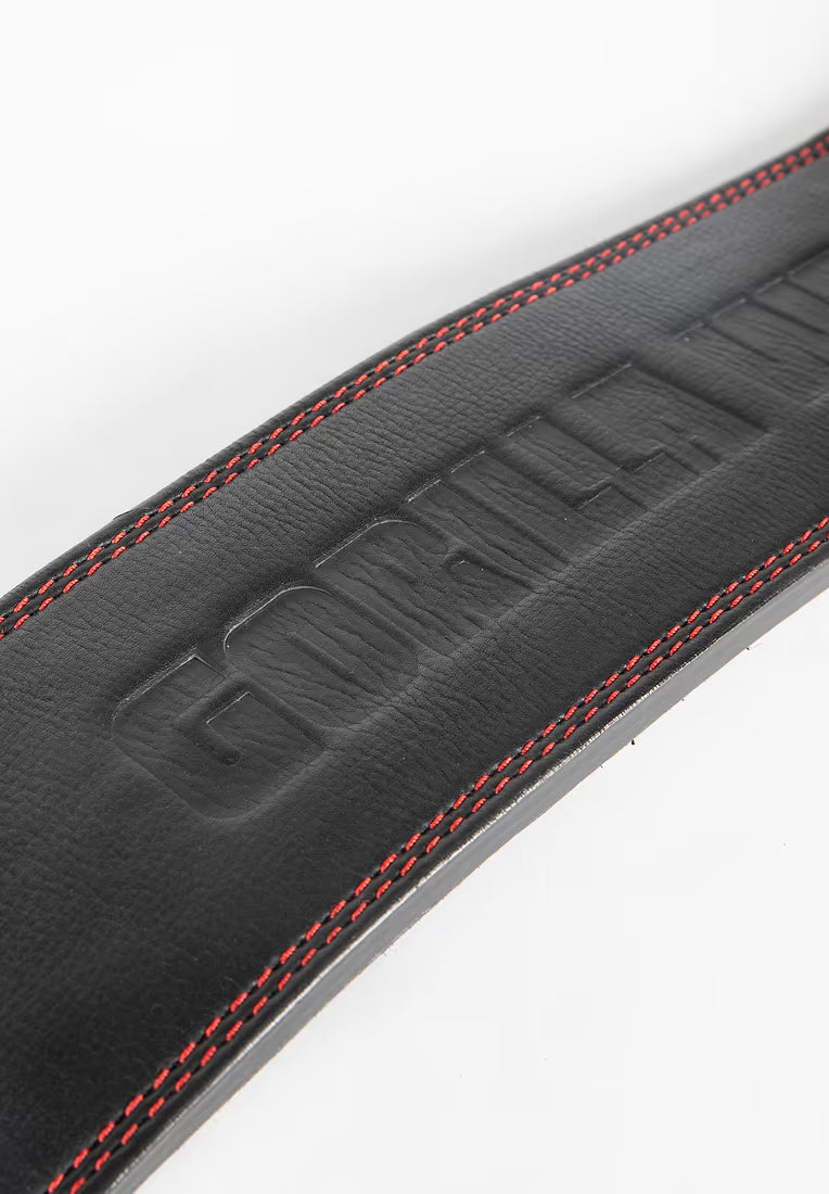 Gorilla Wear Premium Lever Lifting Belt - Schwarz