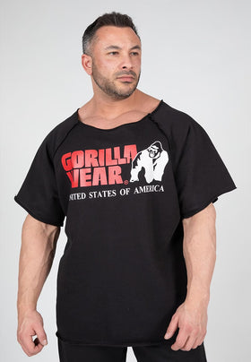 Gorilla Wear Classic Work Out Top - Schwarz