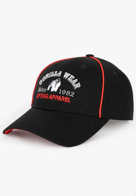 Gorilla Wear Lugo Cap - Schwarz/Rot