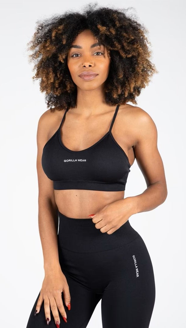 Gorilla Wear Quincy Sport Bra - Schwarz