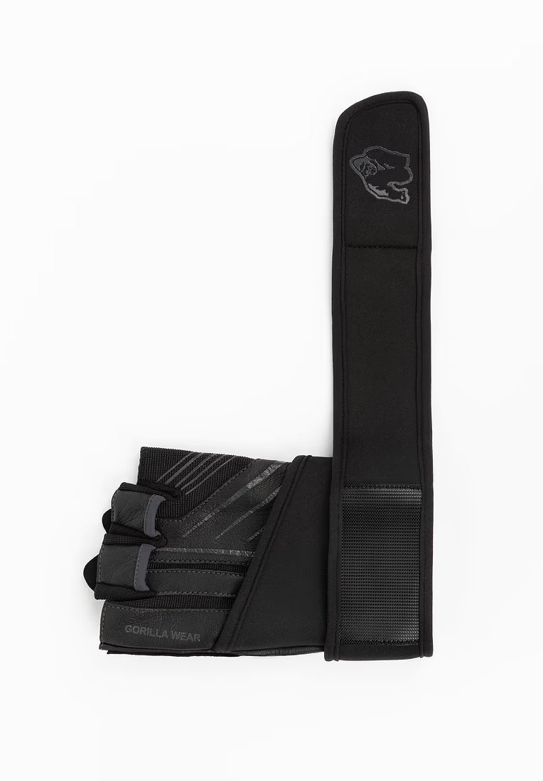 Gorilla Wear Dallas Wrist Wraps Gloves 2.0 - Schwarz/Grau
