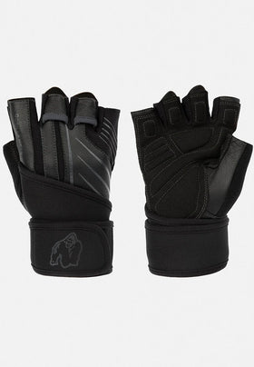 Gorilla Wear Dallas Wrist Wraps Gloves 2.0 - Schwarz/Grau