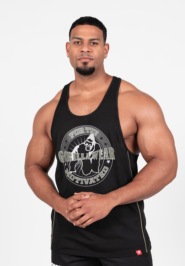 Gorilla Wear Casper Tank Top - Schwarz Grün