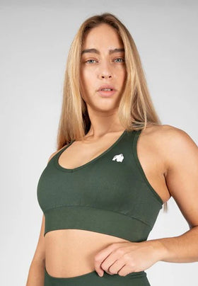 Gorilla Wear Neiro Sports-Bra - Waldgrün