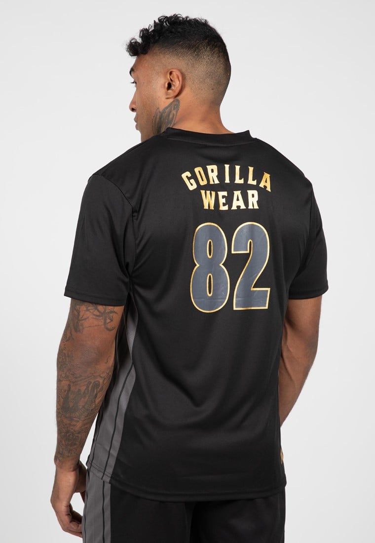Gorilla Wear Orlando T-Shirt - Schwarz/Gold