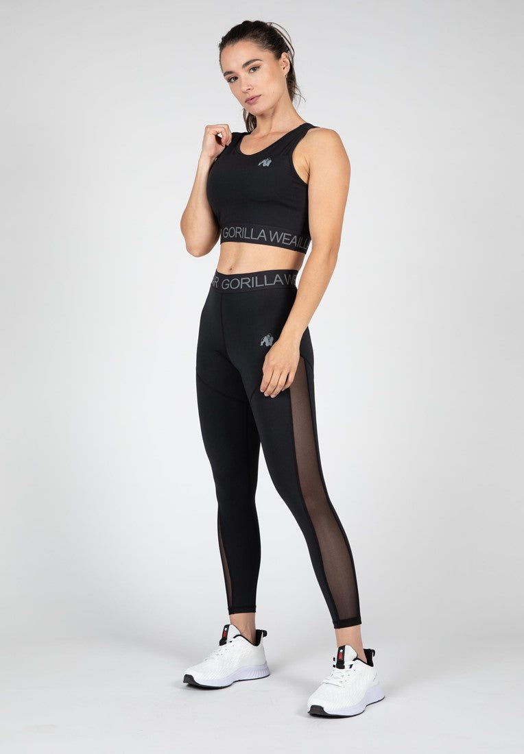 Gorilla Wear Osseo Crop Top - Schwarz