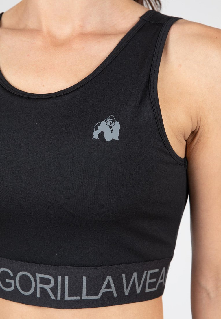 Gorilla Wear Osseo Crop Top - Schwarz
