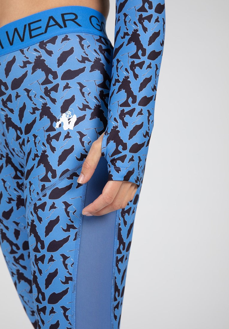 Gorilla Wear Osseo Long Sleeve - Blau
