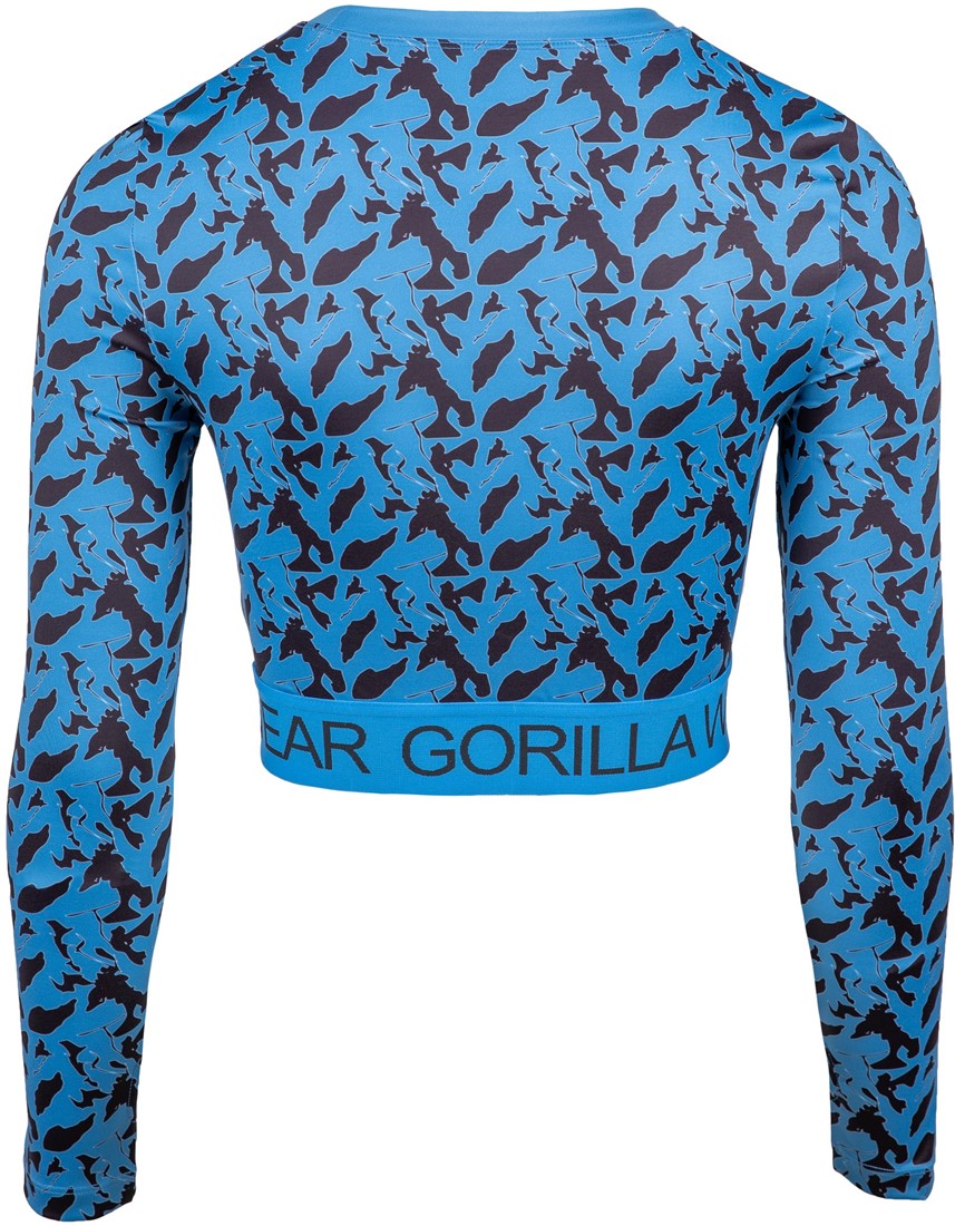 Gorilla Wear Osseo Long Sleeve - Blau