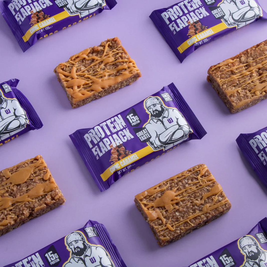 Uncle Jacks Protein Flapjack - Choc Caramel
