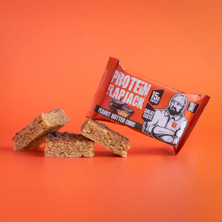 Uncle Jacks Protein Flapjack - Peanut Butter Choc