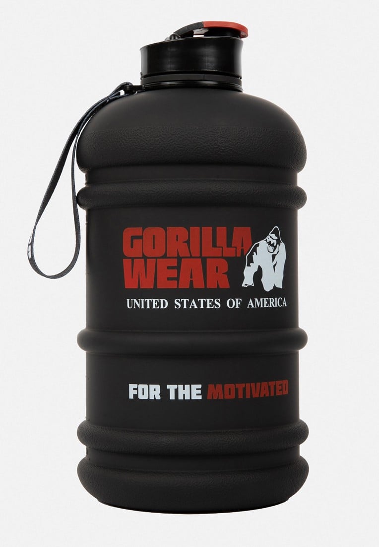 Gorilla Wear Water Jug 2.2 Liter - Schwarz