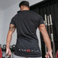 5% Nutrition Reps for Rich T-Shirt - Schwarz/Weiss/Rot