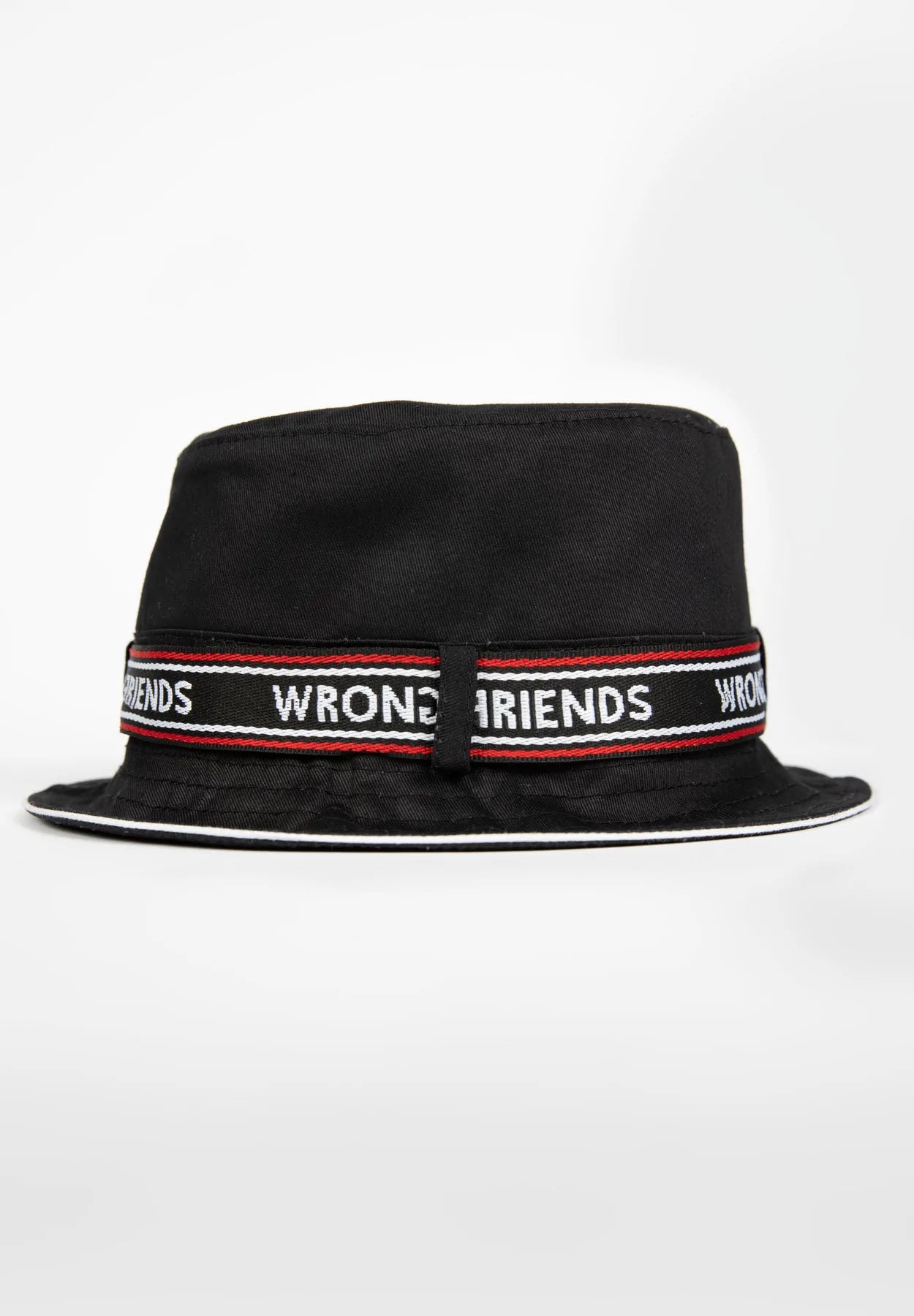 Wrong Friends Manchester Bucket Hat - Schwarz