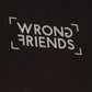 Wrong Friends Paris Hoodie - Schwarz