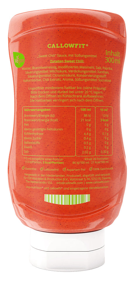 Callowfit Sweety Chili Style Sauce 300ml